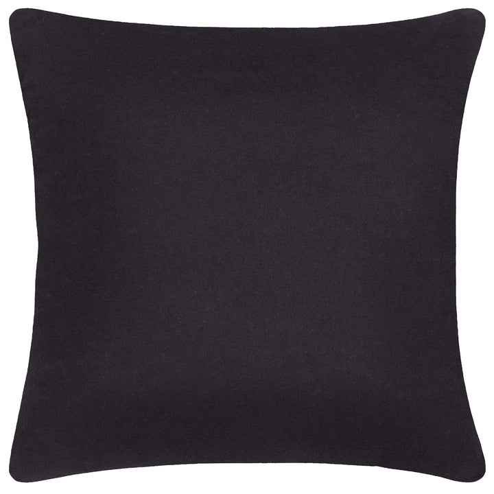 EXOTIC ZEBRA 50X50 CUSHION CASE MIDNIGHT