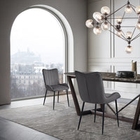 Edith Dining Chairs [Set of 2] [Velvet]