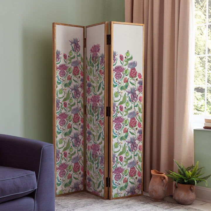 ANTIQUE GREY ROOM DIVIDER FAIRYTALE BRISTLES