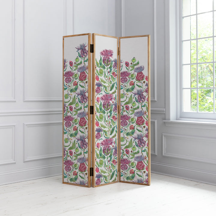 ANTIQUE GREY ROOM DIVIDER FAIRYTALE BRISTLES