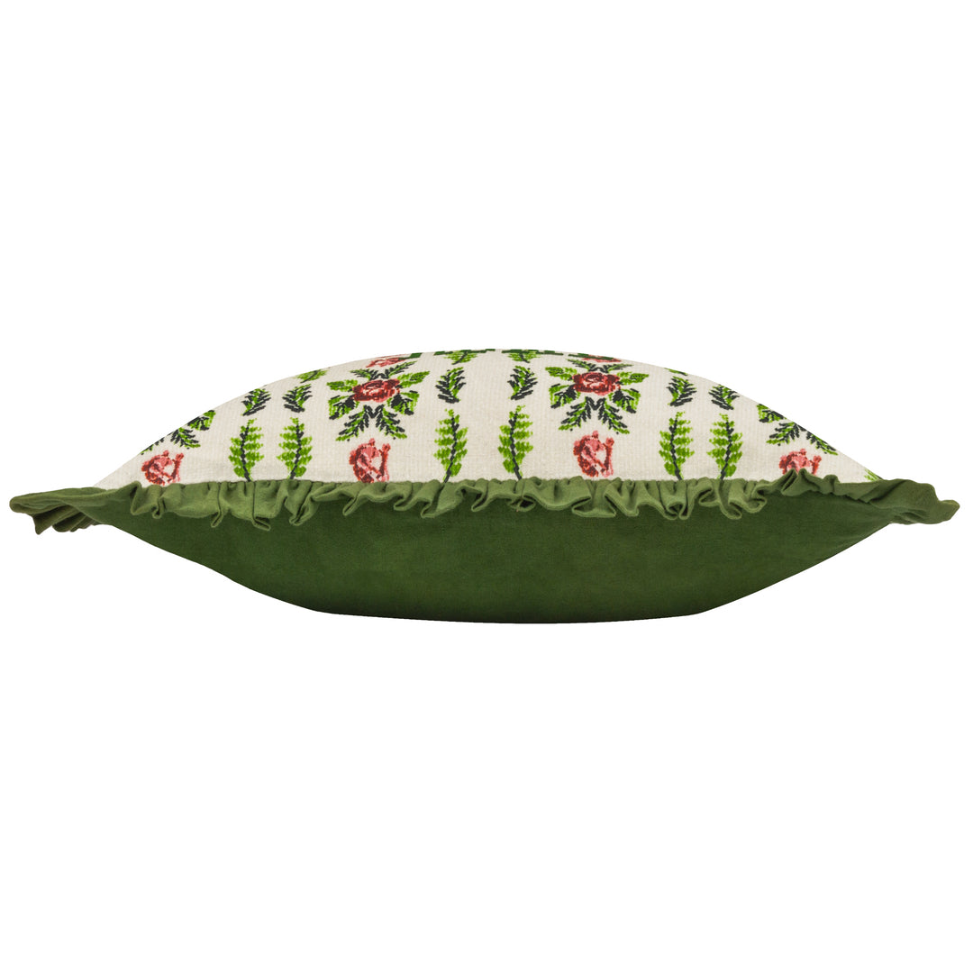 FEEONI HOME SWEET HOME 30X50 CUSHION CASE WILLOW GREEN