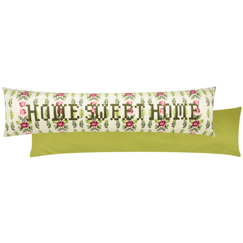 Feeoni Home Sweet Home Draught Excluder Willow Green - image 2