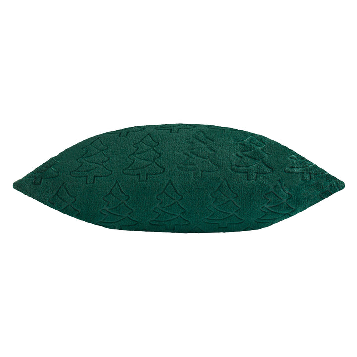 FESTIVE TREES 50X50 CUSHION CASE EMERALD