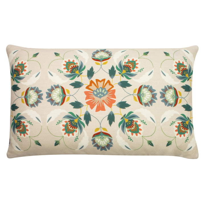 FOLK FLORAL 30X50  CCASE MULTI