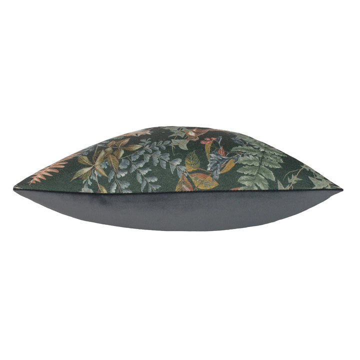 FOREST FOX REPEAT 43X43 CUSHION COVER GREY