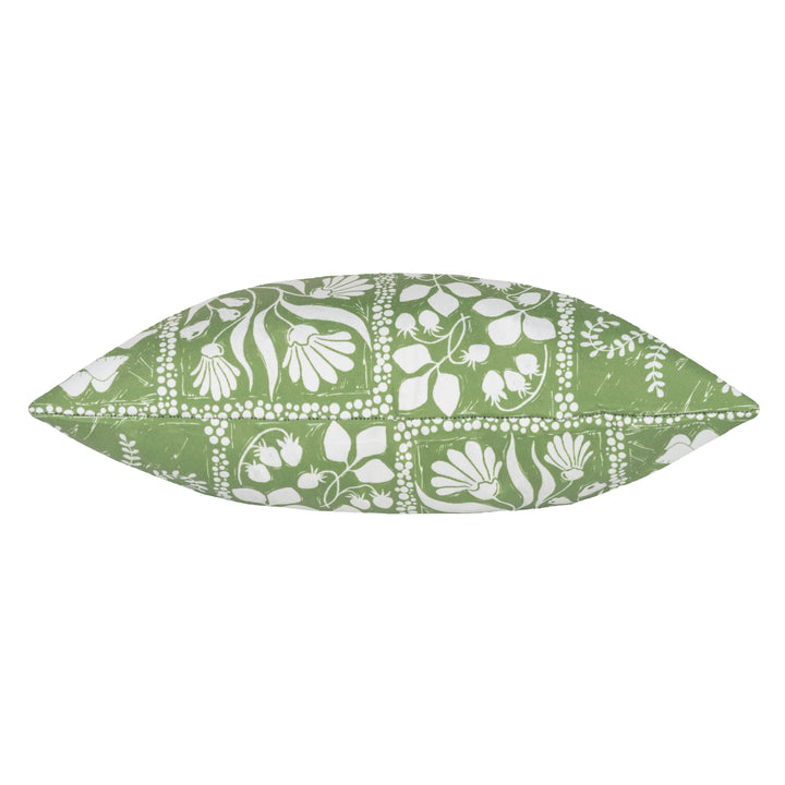Forage Garden 43x43 Outdoor Cushion Case Sage - image 3