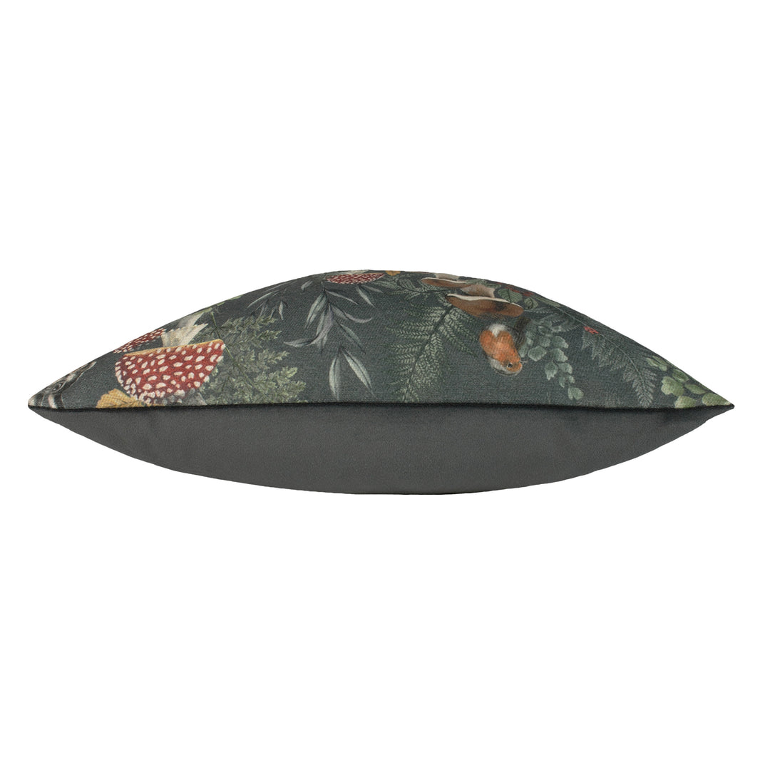 FOREST HARE REPEAT 43X43 CUSHION COVER GREY