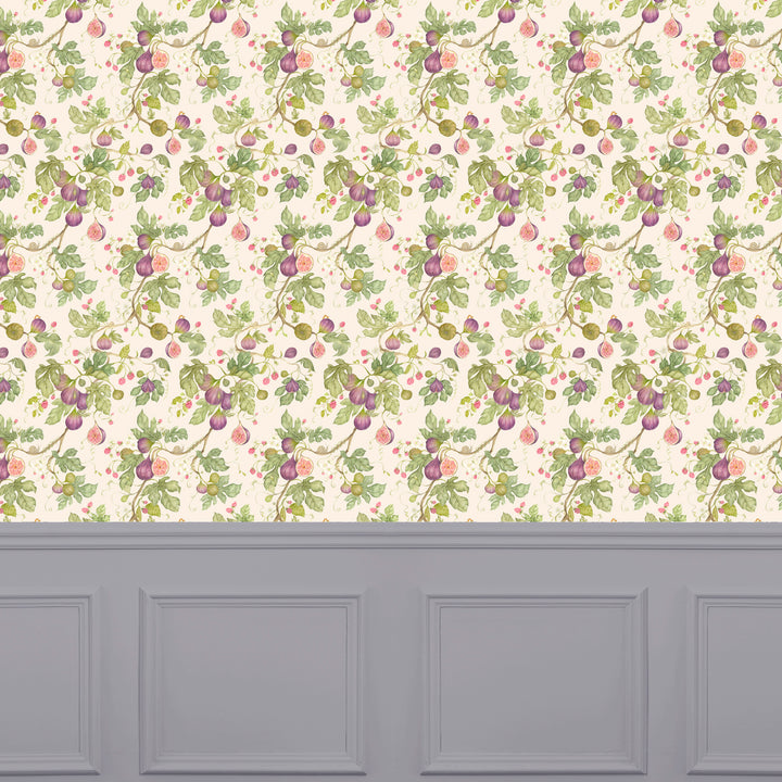 Fig Gardens Wallpaper Cream Sample - image 2