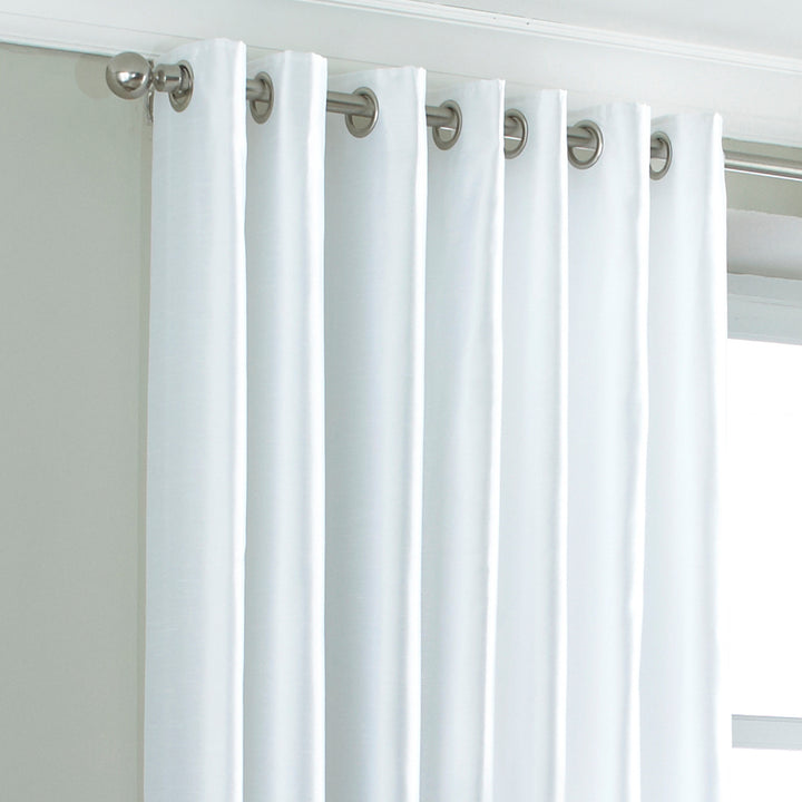 FIJI 117X137 R/TOP CURTAIN WHITE