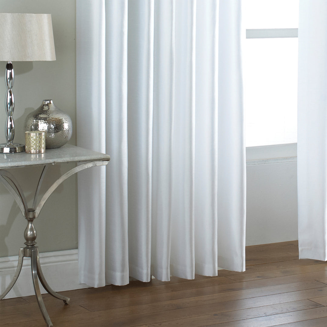 FIJI 117X137 R/TOP CURTAIN WHITE
