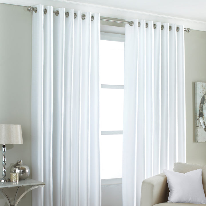 FIJI 117X137 R/TOP CURTAIN WHITE