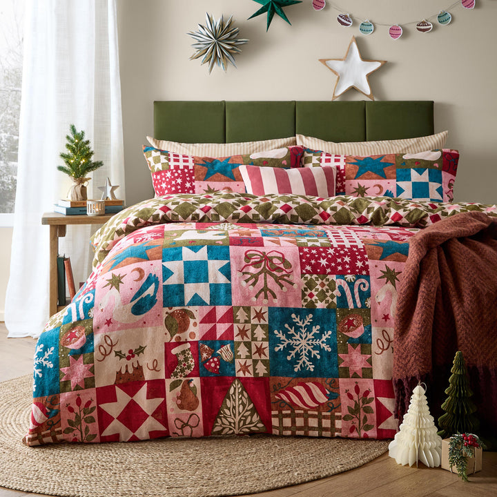 Fika Single Duvet Set Multicolour
