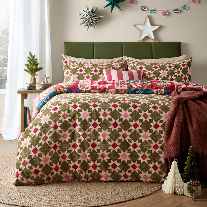 Fika Super King Duvet Set Multicolour - image 2