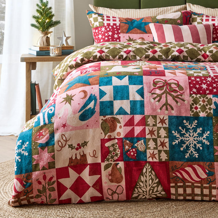 Fika Super King Duvet Set Multicolour - image 4