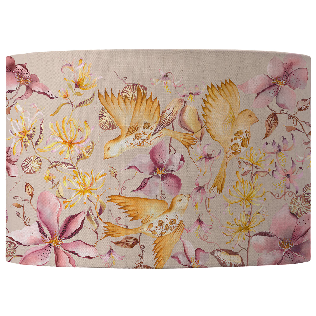 FLOELLA PRIMROSE 30CM LAMPSHADE PINK