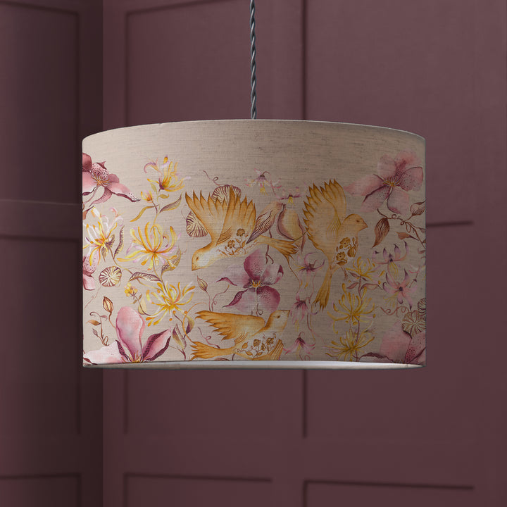FLOELLA PRIMROSE 30CM LAMPSHADE PINK