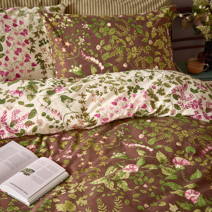 Florawilde Double Duvet Set Chocolate - image 3