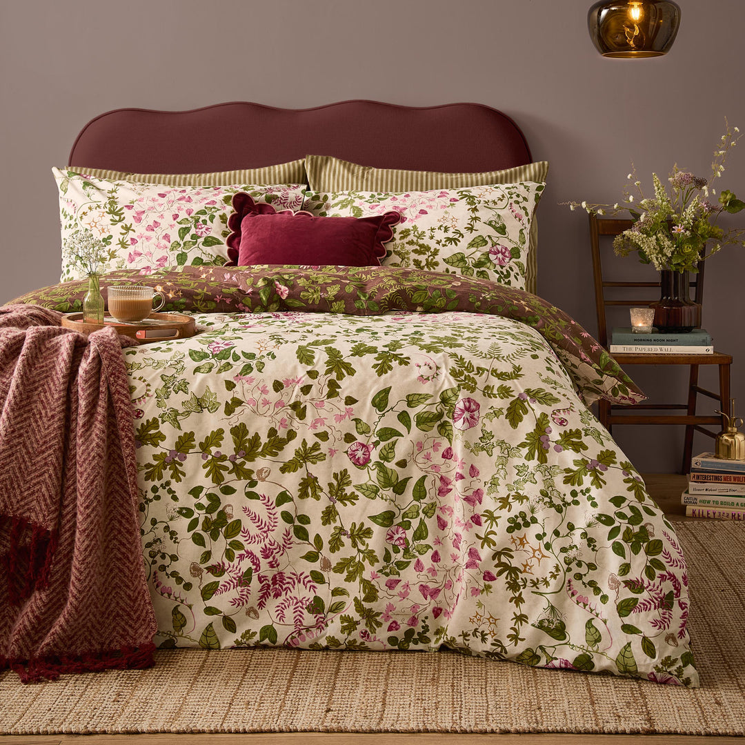 Florawilde Super King Duvet Set Chocolate - image 2
