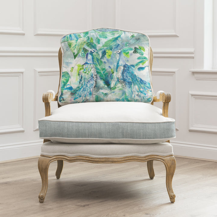 FLORENCE OAK CHAIR EBBA TOPAZ