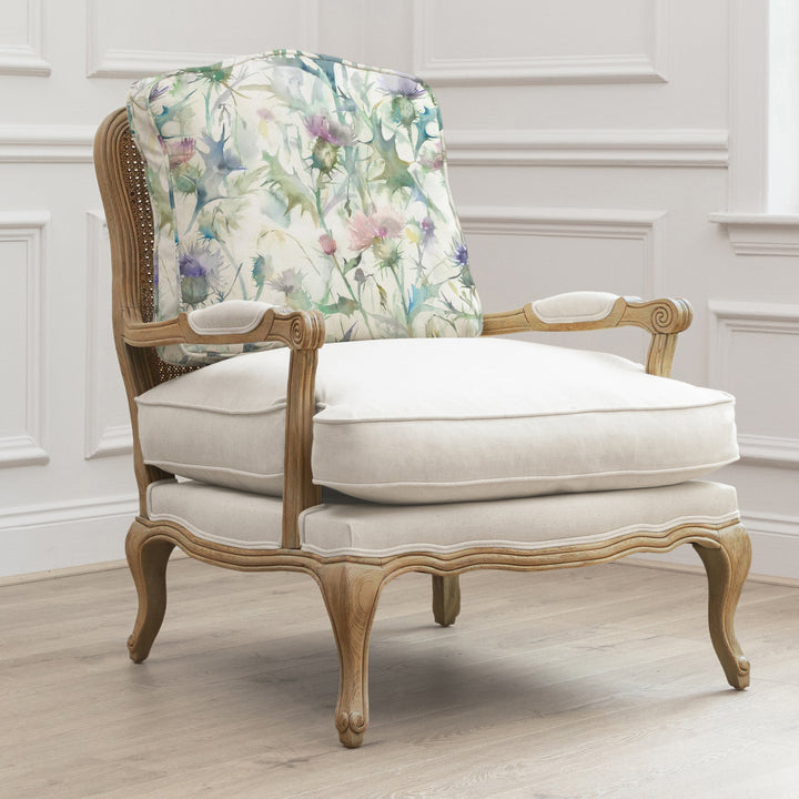 FLORENCE OAK CHAIR CIRSIUM DAMSON