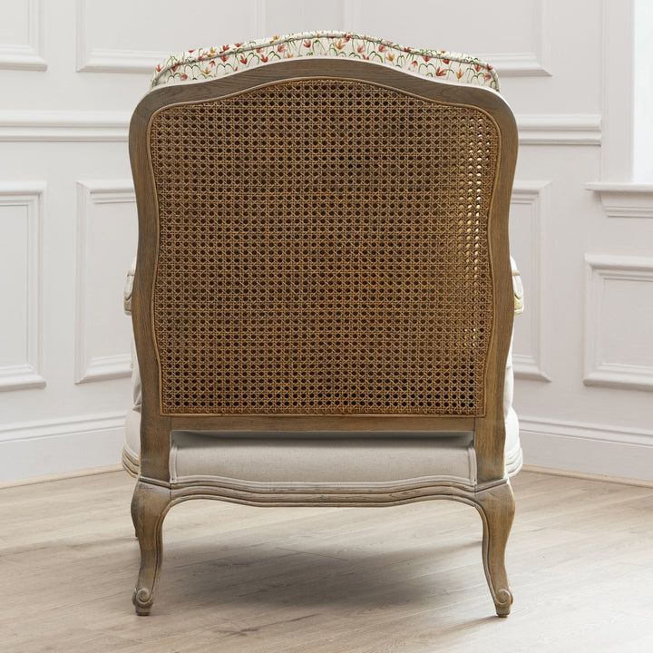 FLORENCE OAK CHAIR FRESIA LINEN