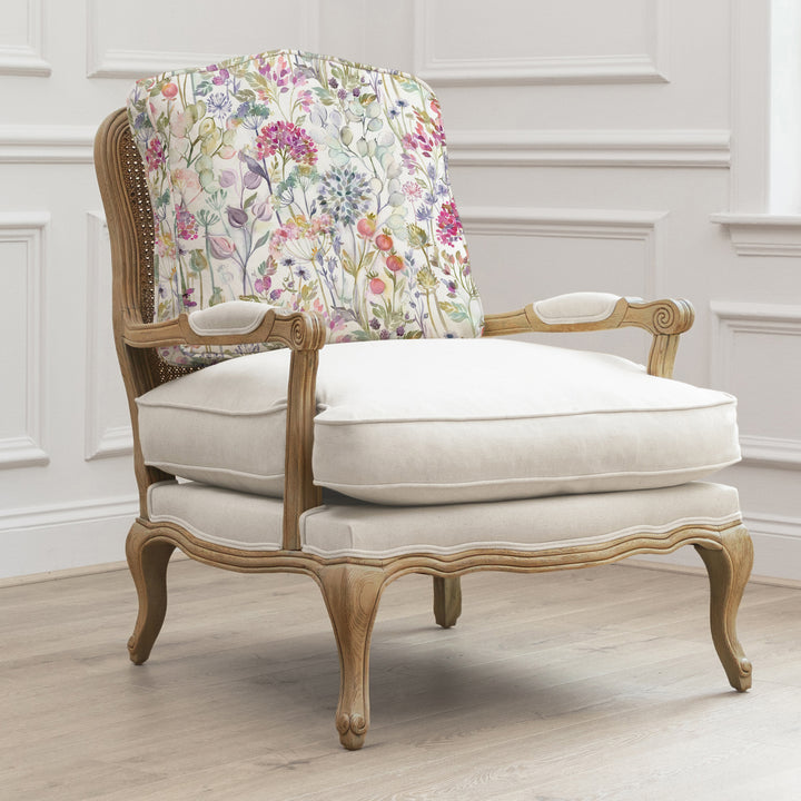 FLORENCE OAK CHAIR COUNTRY HEDGEROW LOTUS