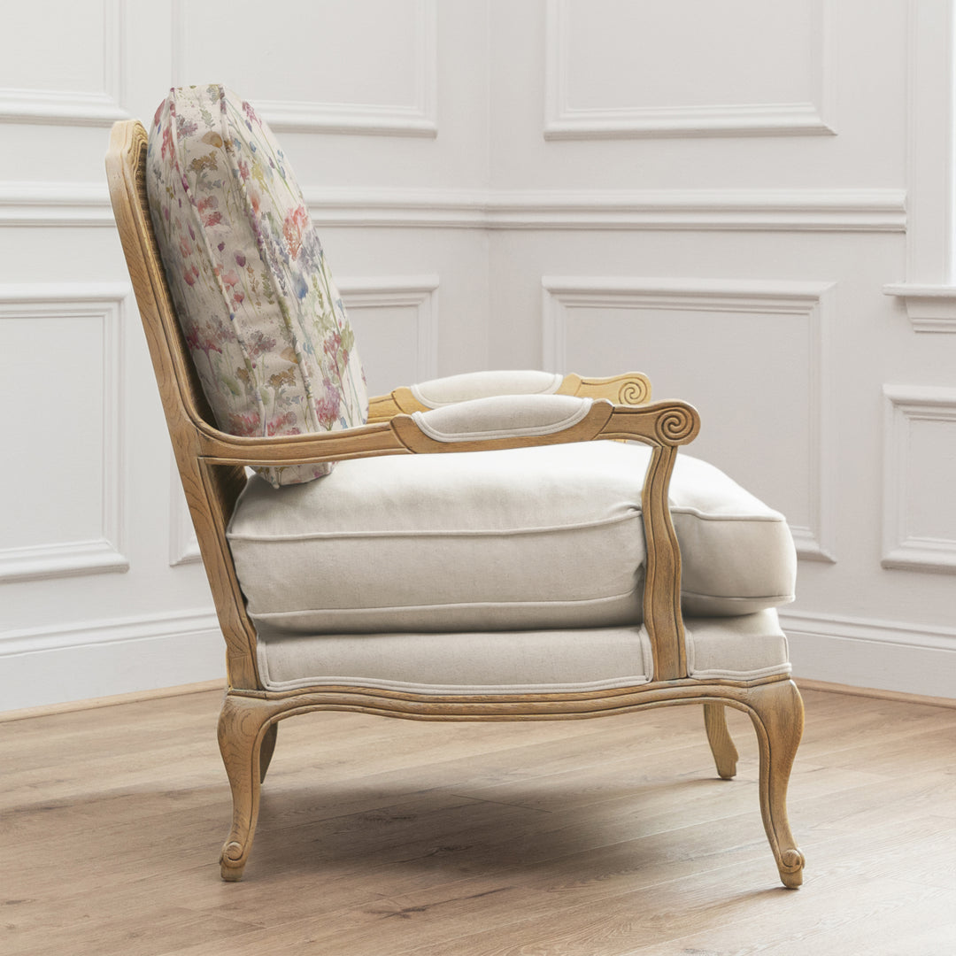 FLORENCE OAK CHAIR ILINIZAS POPPY
