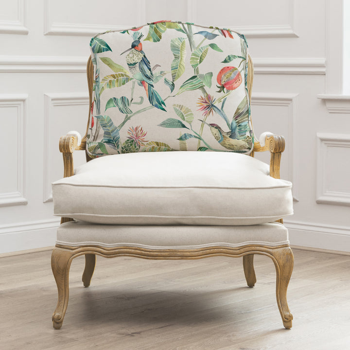 FLORENCE OAK CHAIR COLYFORD POMEGRANATE