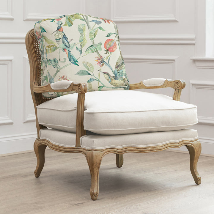 FLORENCE OAK CHAIR COLYFORD POMEGRANATE