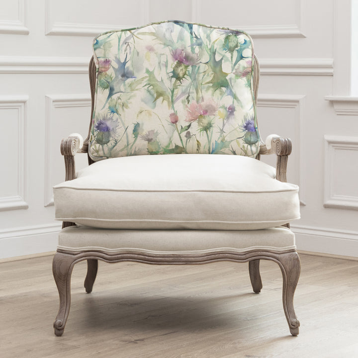 FLORENCE STONE CHAIR CIRSIUM DAMSON