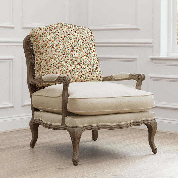 FLORENCE STONE CHAIR FRESIA LINEN
