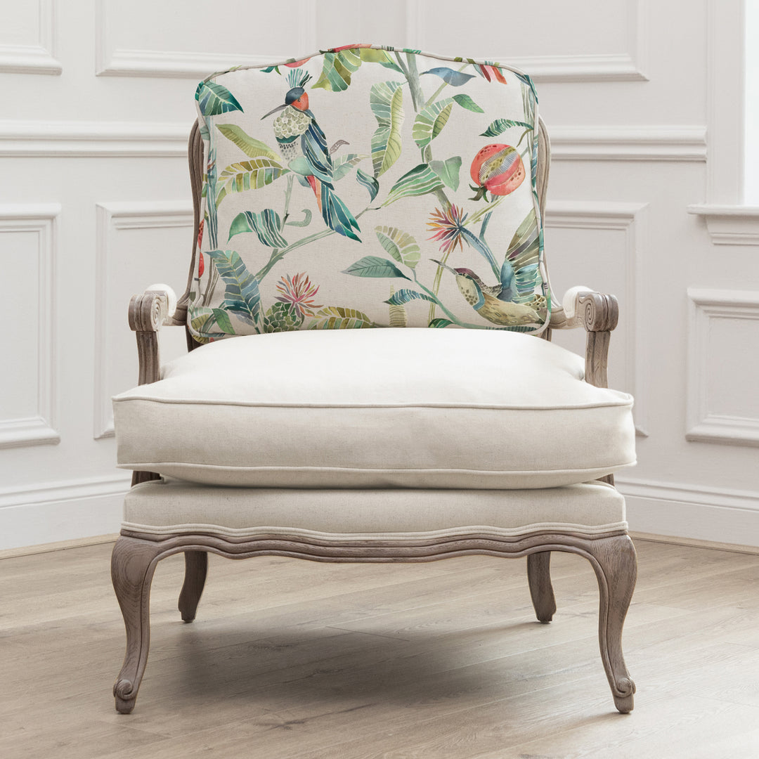 FLORENCE STONE CHAIR COLYFORD POMEGRANATE