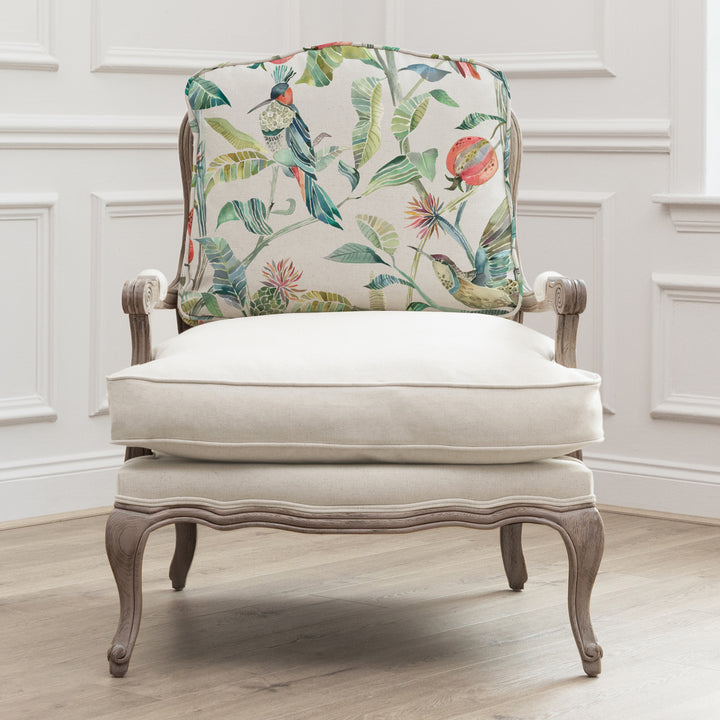 FLORENCE STONE CHAIR COLYFORD POMEGRANATE