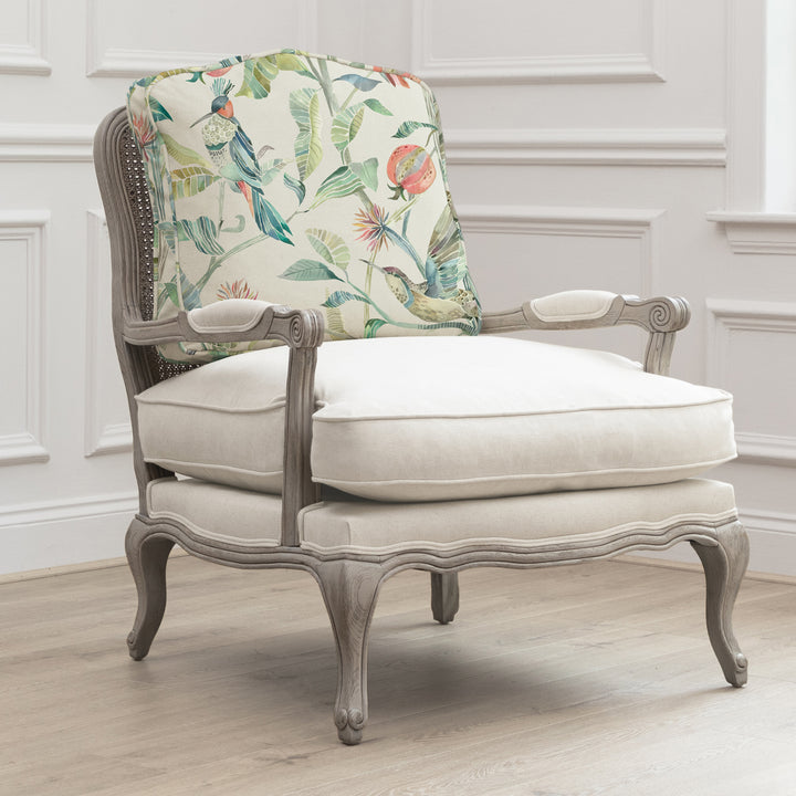 FLORENCE STONE CHAIR COLYFORD POMEGRANATE