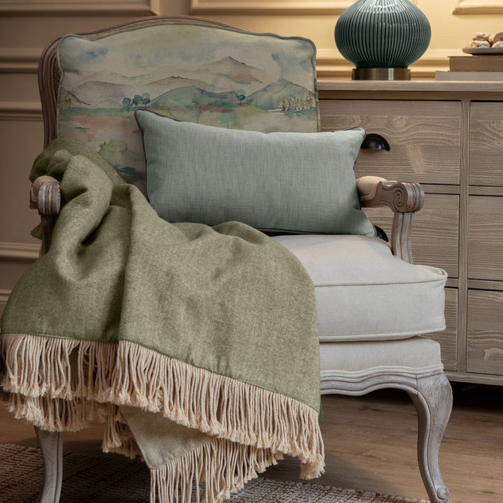 FLORENCE STONE CHAIR RUSSET SHORES LINEN