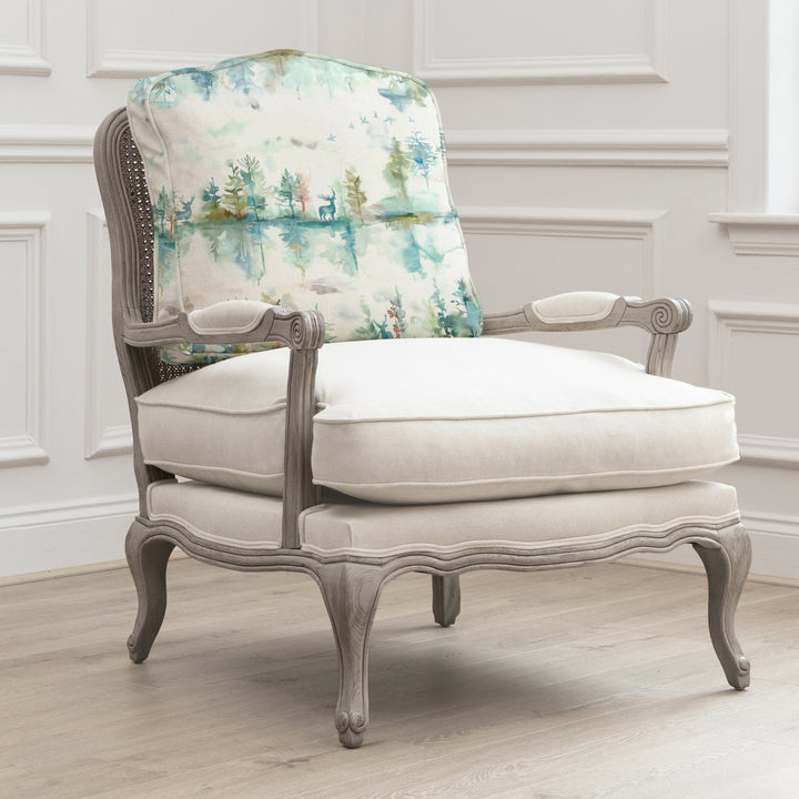 FLORENCE STONE CHAIR WILDERNESS TOPAZ
