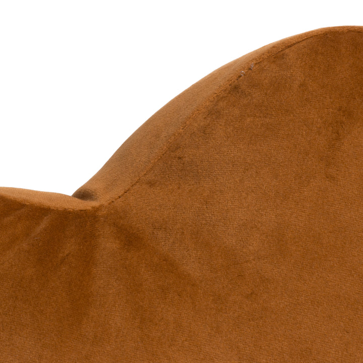 FLOWER READY FILLED CUSHION GINGER