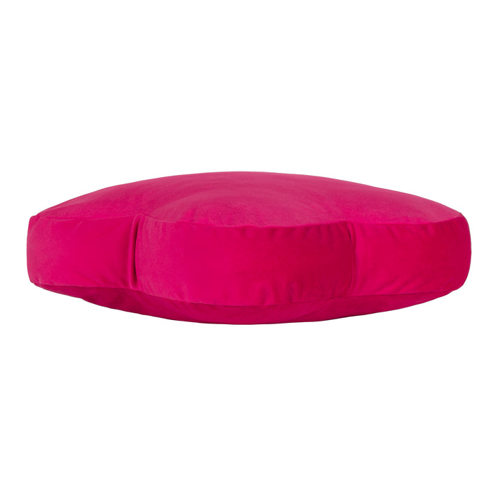 FLOWER READY FILLED CUSHION HOT PINK