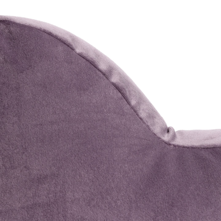 FLOWER READY FILLED CUSHION LILAC