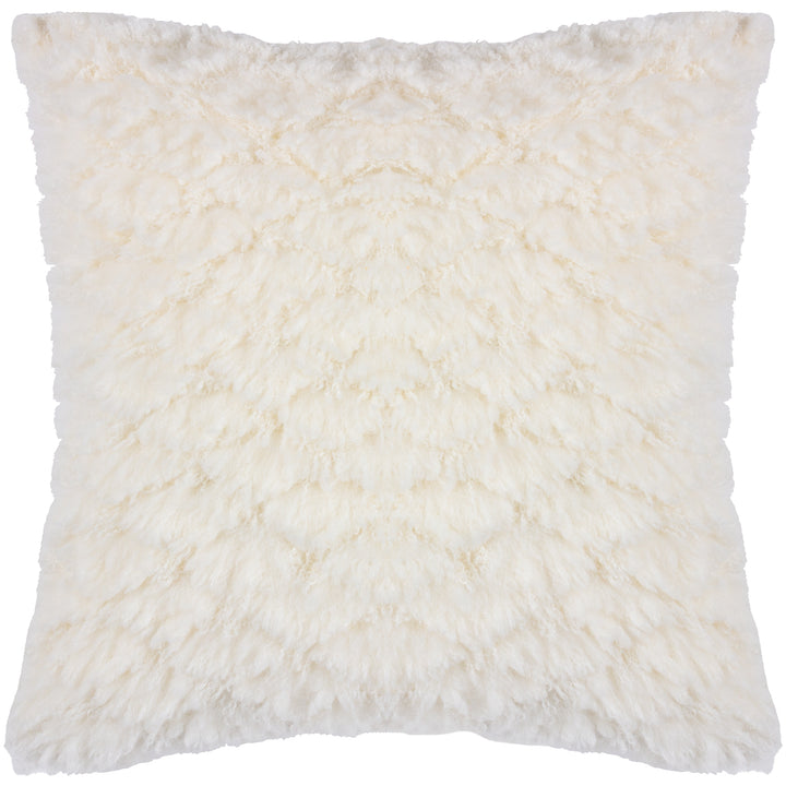FLUFF BALL 45X45 CUSHION CASE DREAMY CREAM