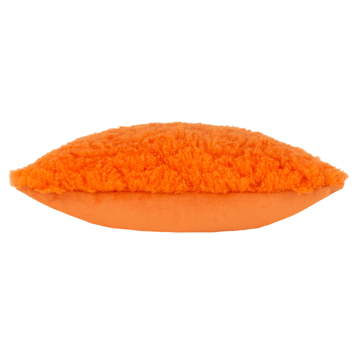 FLUFF BALL 45X45 CUSHION CASE ORANGE FEVER