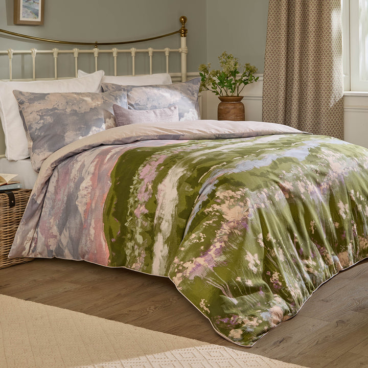 Foinaven Double Duvet Set Heather