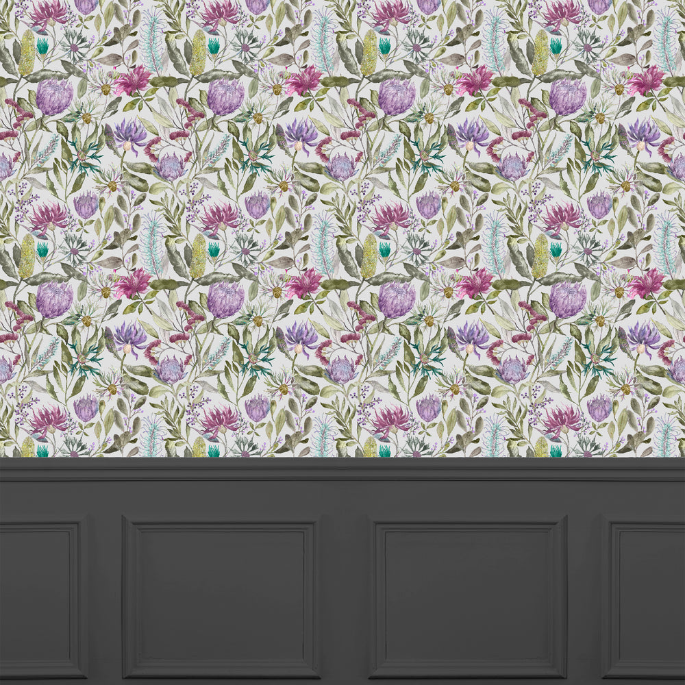Fortazela Wallpaper Violet - image 2