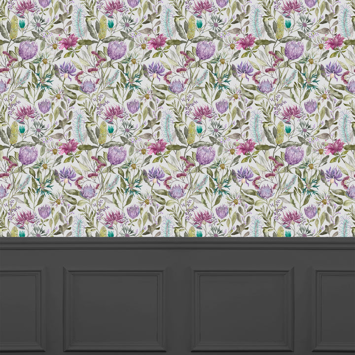 Fortazela Wallpaper Violet - image 2