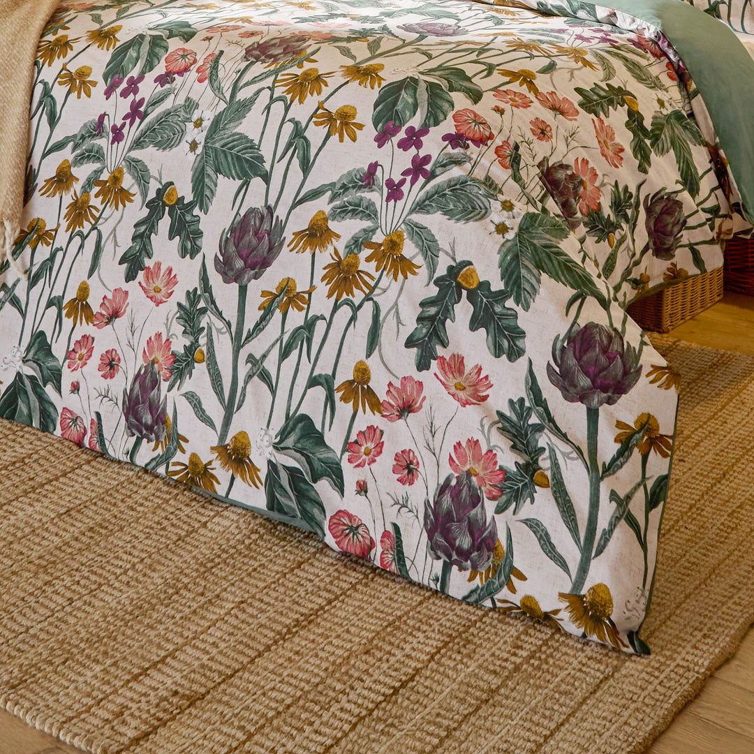 Florapedia Single Duvet Set Oatmeal - image 3