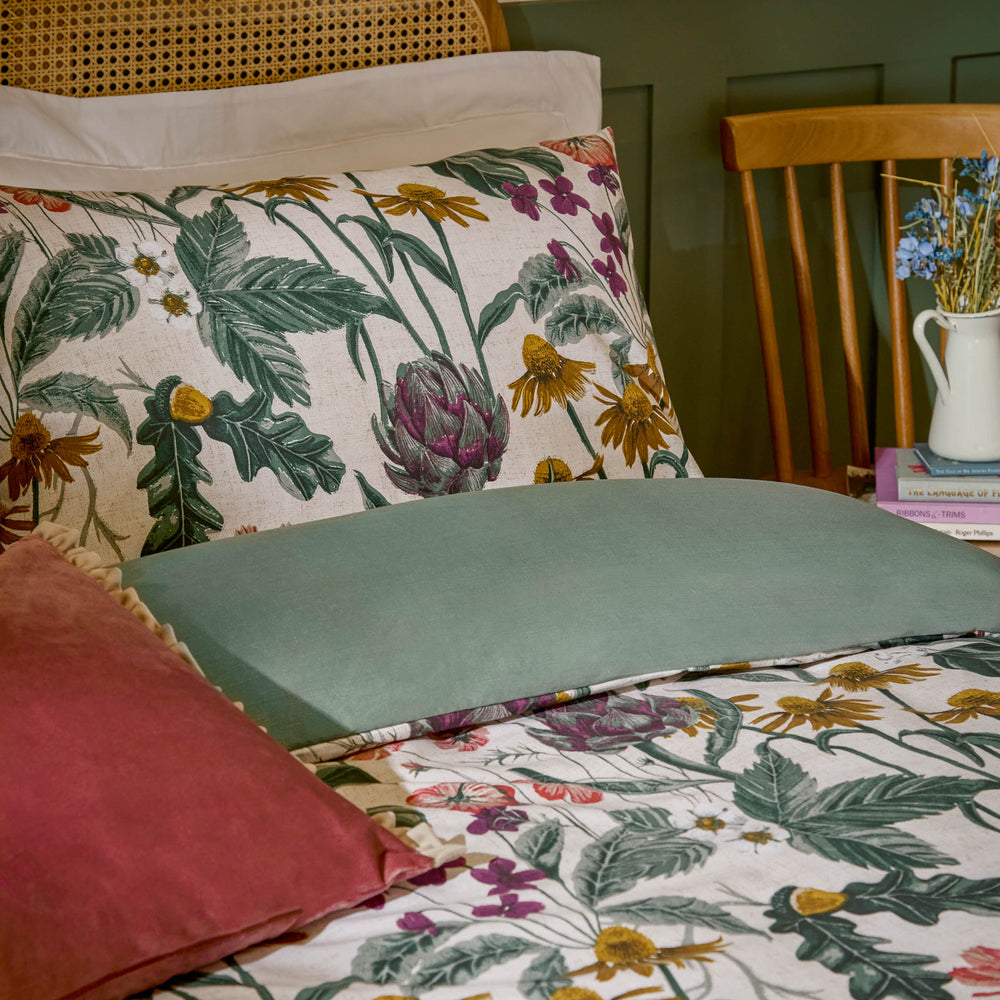 Florapedia Double Duvet Set Oatmeal - image 2