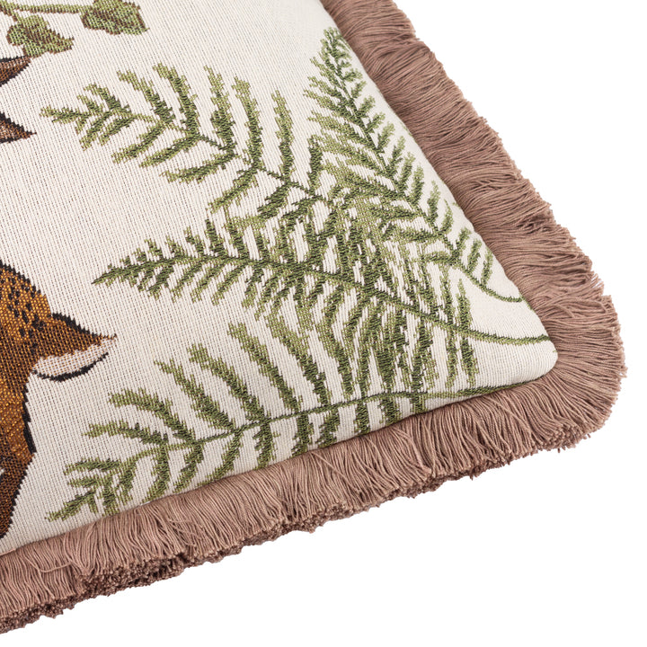 Fable Rabbits 45x45 Cushion Case Willow Green - image 5