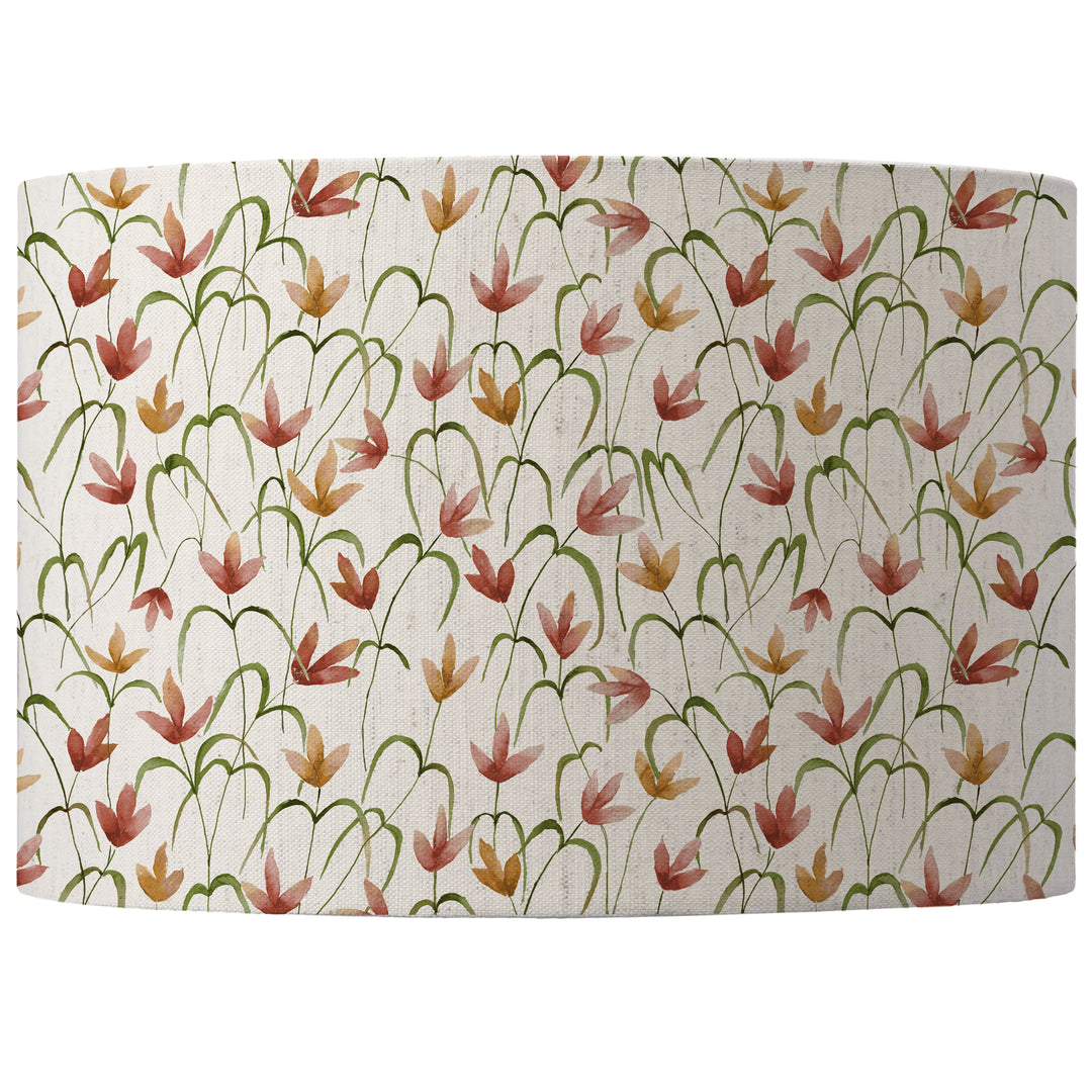 FRESIA LINEN EVA 30CM LAMPSHADE ORANGE