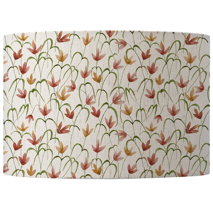 FRESIA LINEN EVA 30CM LAMPSHADE ORANGE