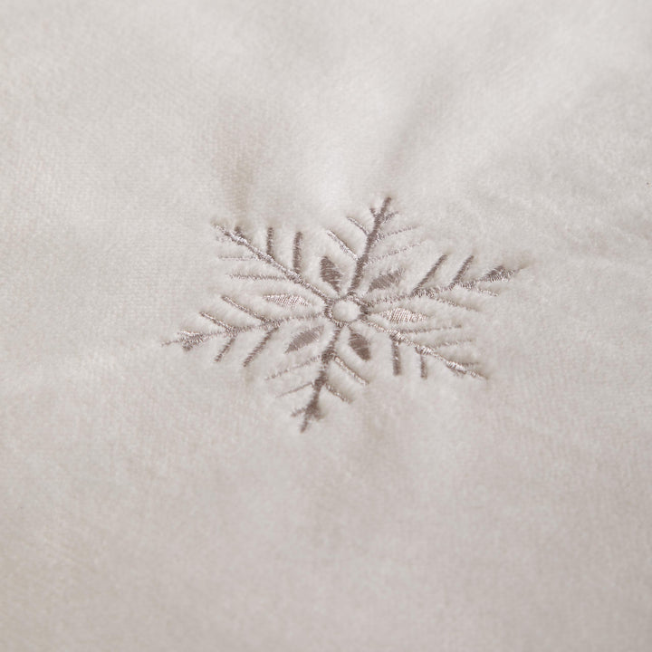 Frosted Snowflake King Duvet Set White - image 3